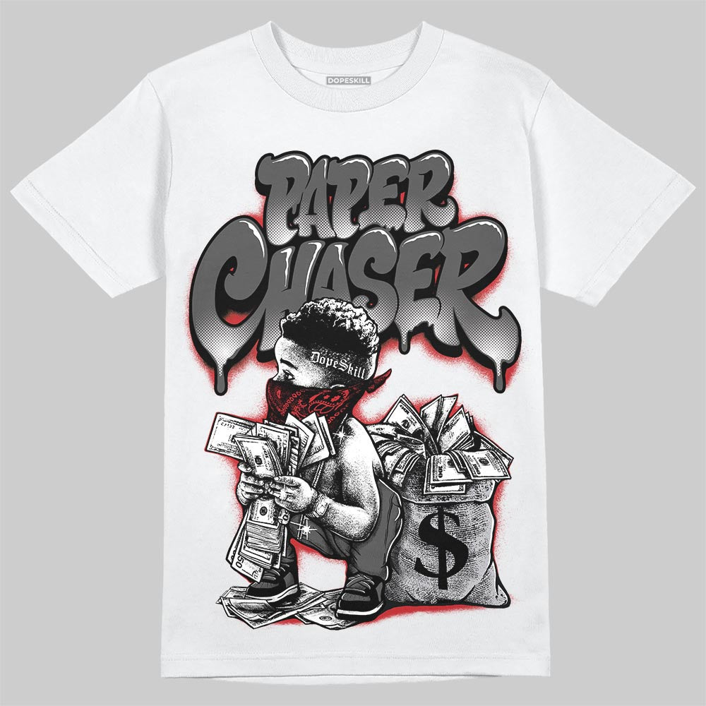 Jordan 6 Bin 23 DopeSkill T-Shirt Paper Chaser Boy Graphic Streetwear - White