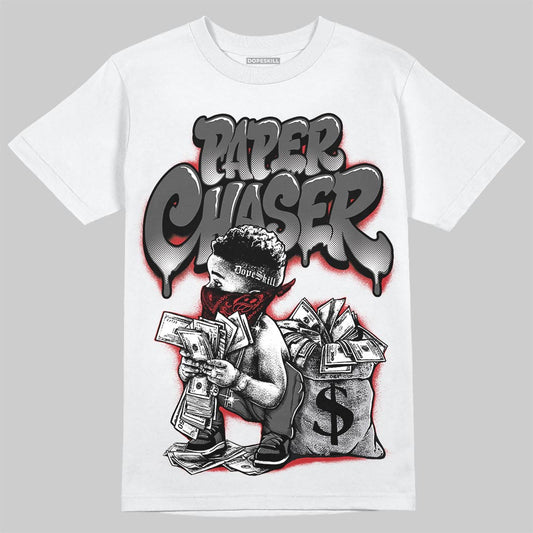 Jordan 6 Bin 23 DopeSkill T-Shirt Paper Chaser Boy Graphic Streetwear - White