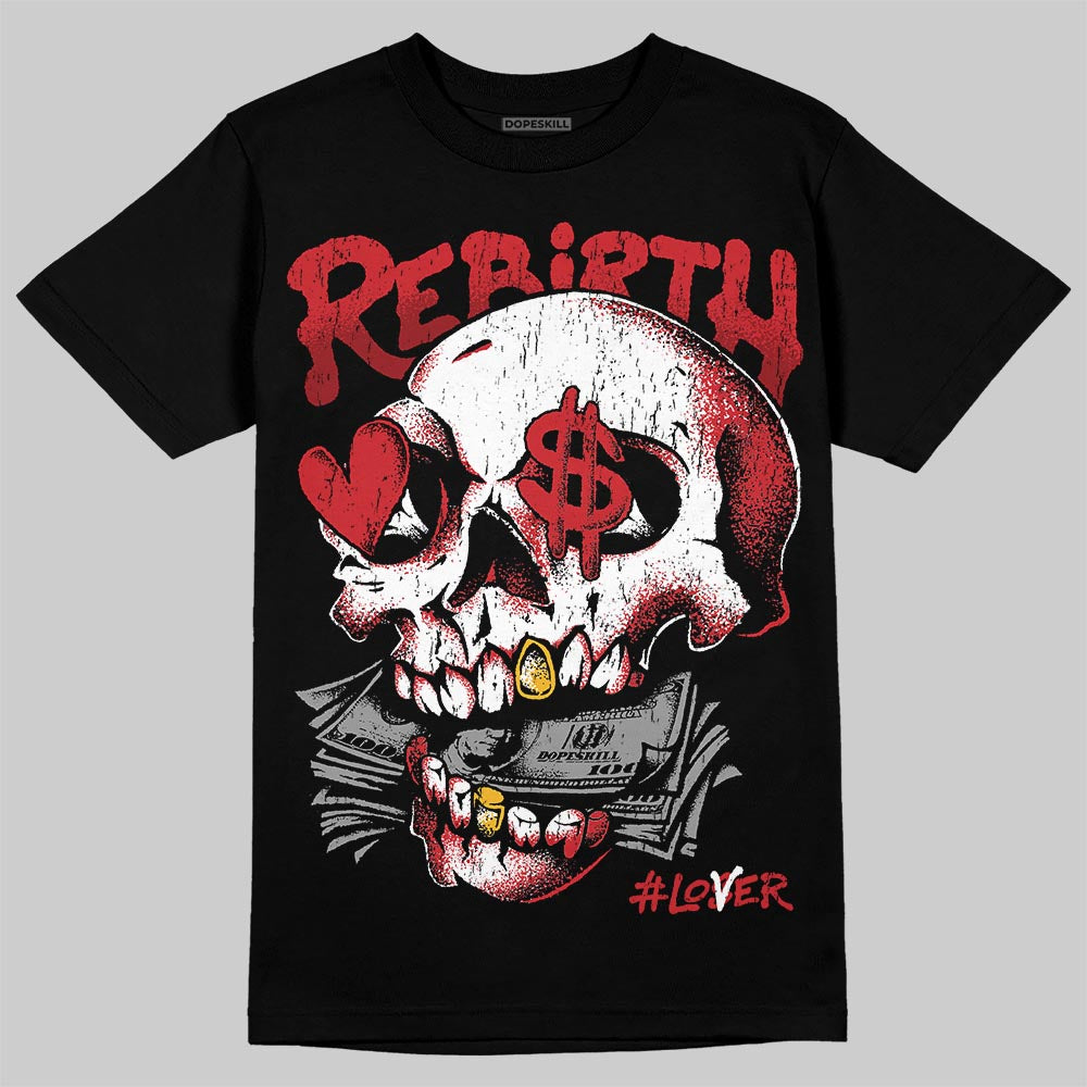 Jordan 12 “Bloodline” DopeSkill T-Shirt Rebirth Graphic Streetwear - black