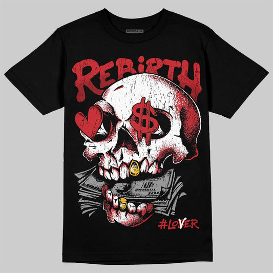 Jordan 12 “Bloodline” DopeSkill T-Shirt Rebirth Graphic Streetwear - black