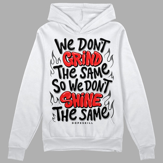 Jordan Spizike Low Bred DopeSkill Hoodie Sweatshirt Grind Shine Graphic Streetwear - White  