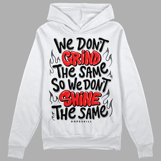 Jordan Spizike Low Bred DopeSkill Hoodie Sweatshirt Grind Shine Graphic Streetwear - White  