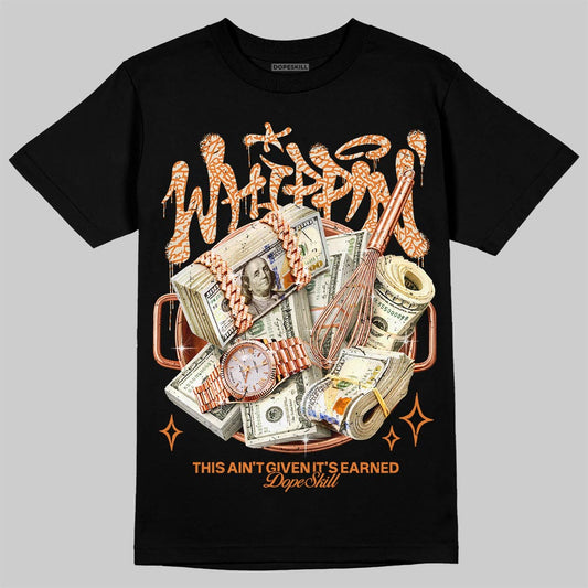 Jordan 3 “Orange Citrus” DopeSkill T-Shirt Whippin Graphic Streetwear - Black