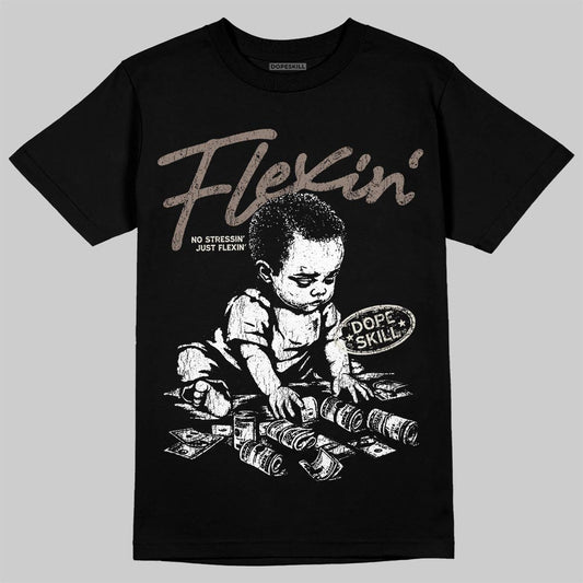 New Balance 204L Mushroom DopeSkill T-Shirt Flexin' Graphic Streetwear - Black