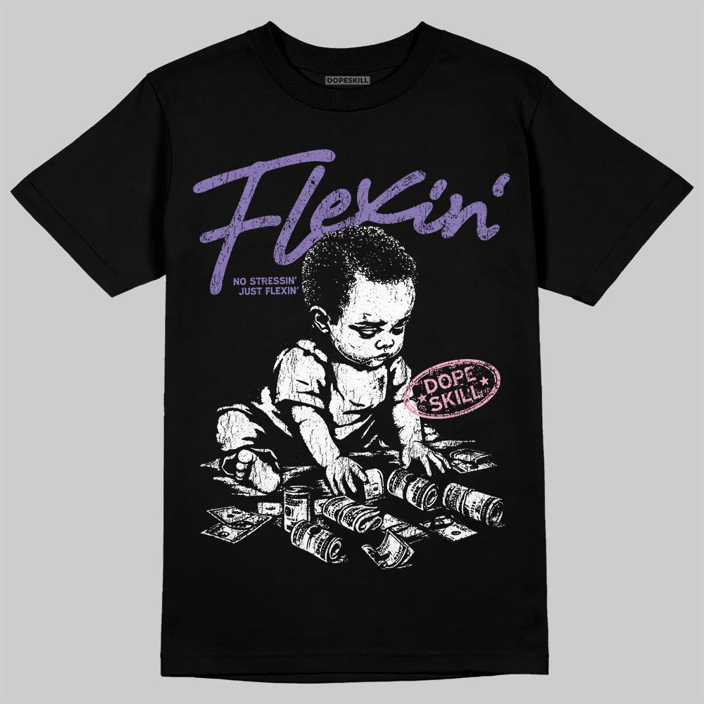 Jordan 11 "Mojave" DopeSkill T-Shirt Flexin' Graphic Streetwear - Black