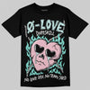 Jordan 11 Low "Igloo" DopeSkill T-Shirt Crying Heart Graphic Streetwear - Black