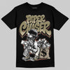 Jordan 6 Retro Neutral Olive DopeSkill T-Shirt Paper Chaser Boy Graphic Streetwear - Black
