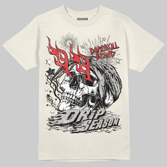 Jordan 1 Retro High OG “Sail” DopeSkill T-Shirt Drip Season Graphic Streetwear