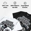 Wolf Grey 5s DopeSkill T-Shirt Paper Chaser Boy Graphic