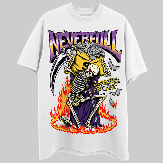 Jordan 12 “Field Purple” DopeSkill T-Shirt NeverFull Graphic Streetwear - White