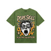 Olive Sneakers DopeSkill T-Shirt Root of Evil Graphic Streetwear - Military green