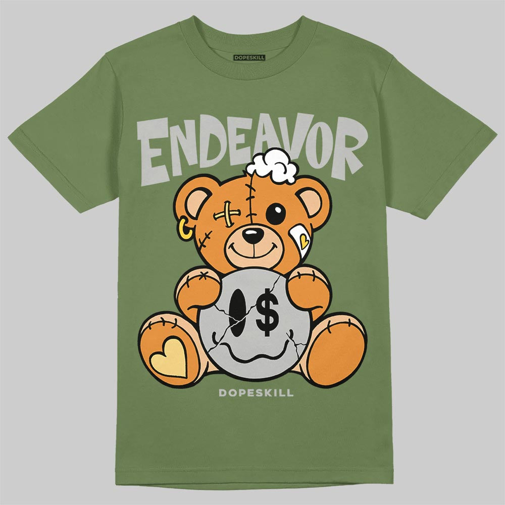 Olive Sneakers DopeSkill T-Shirt Endeavor Graphic Streetwear - Military green