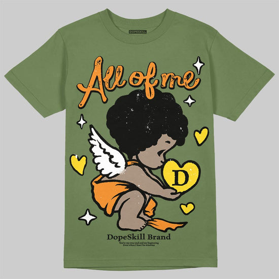 Olive Sneakers DopeSkill T-Shirt All Of Me Graphic Streetwear - Military Green