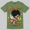 Olive Sneakers DopeSkill T-Shirt All Of Me Graphic Streetwear - Military Green