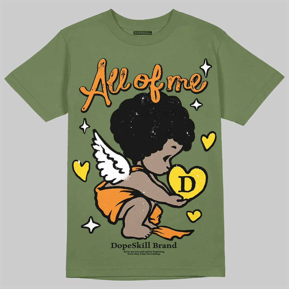 Olive Sneakers DopeSkill T-Shirt All Of Me Graphic Streetwear - Military Green