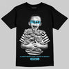 Jordan 11 Retro Gamma Blue (2025) DopeSkill T-Shirt Scared Money Don't Make No Money Graphic Streetwear - Black
