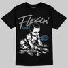 Air Max 95 OG Blue Spark DopeSkill T-Shirt Flexin' Graphic Streetwear - Black