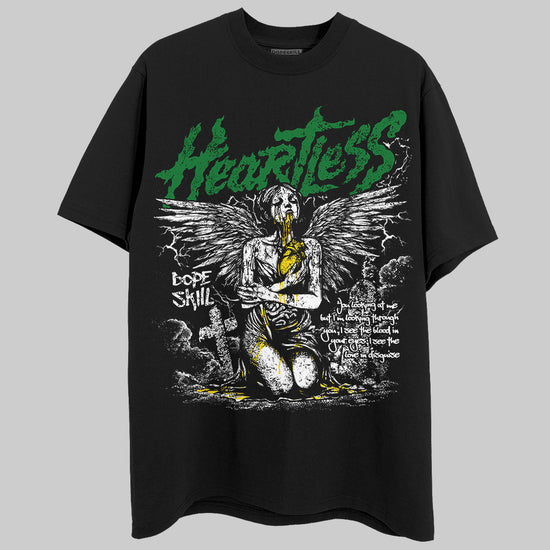 Dunk Low Reverse Brazil DopeSkill T-Shirt Heartless Graphic Streetwear  - Black