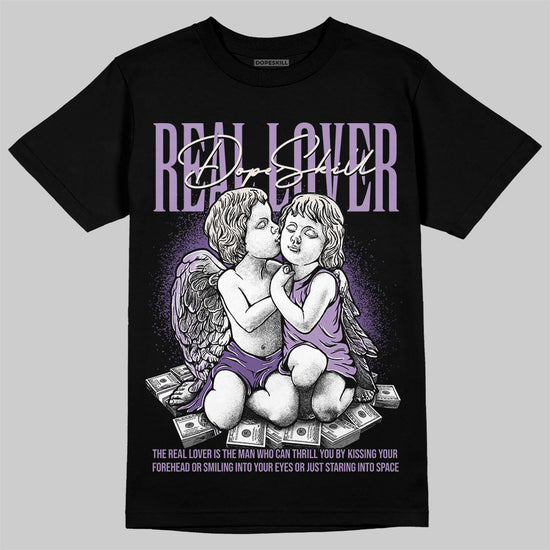 Jordan 10 WMNS “Hydrangeas” DopeSkill T-Shirt Real Lover Graphic Streetwear - black