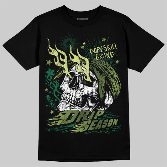 Foamposite Pro 'Pine Green' DopeSkill T-Shirt Drip Season Graphic Streetwear - Black