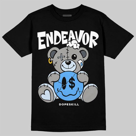 Jordan 11 Cool Grey DopeSkill T-Shirt Endeavor Graphic Streetwear - black
