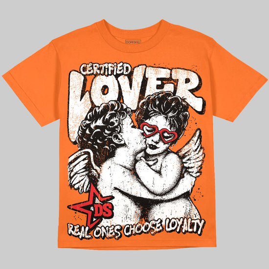 Jordan 3 “Orange Citrus” DopeSkill T-Shirt Real Ones Choose Loyalty Graphic Streetwear - Orange