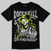Max 95 Big Bubble Neon Yellow DopeSkill T-Shirt Go Fund Your Self Graphic Streetwear - Black