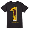 Dunk Yellow Bordeaux DopeSkill T-Shirt No.1 Graphic Streetwear - Black