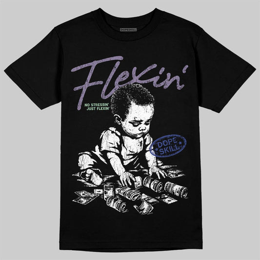Jordan 1 Retro Low OG Zion Williamson Voodoo Alternate DopeSkill T-Shirt Flexin' Graphic Streetwear - black