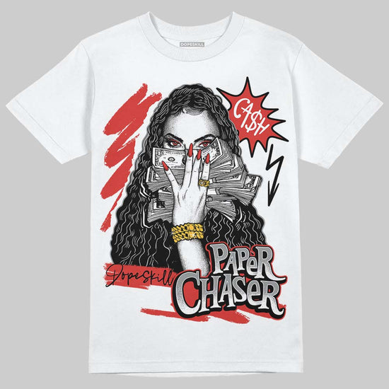 Jordan 4 Retro Toro Bravo DopeSkill T-Shirt NPC Graphic Streetwear - White