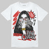 Jordan 4 Retro Toro Bravo DopeSkill T-Shirt NPC Graphic Streetwear - White