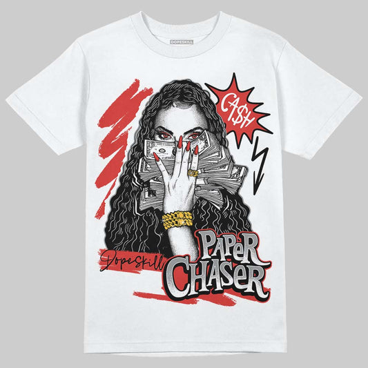 Jordan 4 Retro Toro Bravo DopeSkill T-Shirt NPC Graphic Streetwear - White