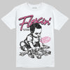 Asics Gel-1130 Pink Glo/ Black DopeSkill T-Shirt Flexin' Graphic Streetwear - White 