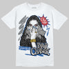 Jordan 3 "True Blue" DopeSkill T-Shirt NPC Graphic Streetwear - White