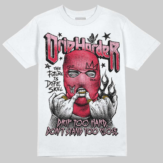 Dunk Low Valentine's Day (2026) DopeSkill T-Shirt Drip Harder Graphic Streetwear - White