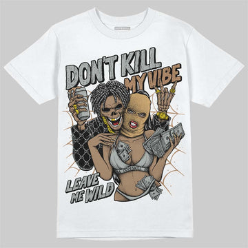 New Balance 1906R ‘White Gold’ DopeSkill T-Shirt Don't Kill My Vibe Graphic Streetwear - White 