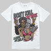 ASICS Gel Kayano 14 Pink Glo DopeSkill T-Shirt Don't Kill My Vibe Graphic Streetwear - White