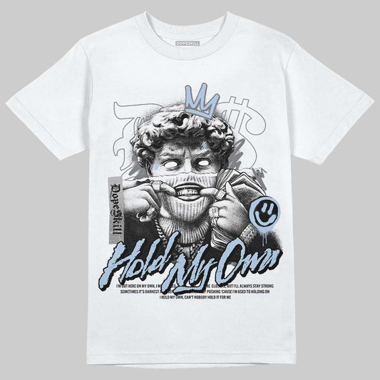 New Balance Abzorb 2000 “Silver/Blue” DopeSkill T-Shirt In My Way Graphic Streetwear - WHite