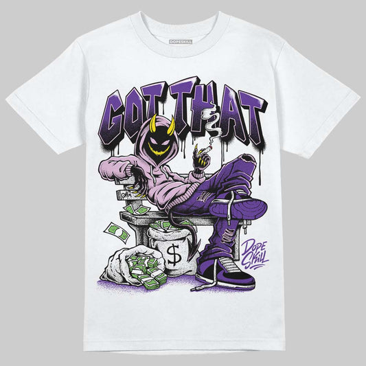 PURPLE Sneakers DopeSkill T-Shirt Got That Graphic Streetwear - White