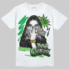 Travis Scott x Jordan Jumpman Jack "GREEN SPARK" DopeSkill T-Shirt NPC Graphic Streetwear - White