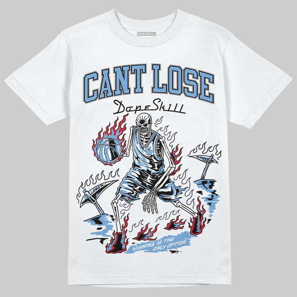 Jordan 12 Retro 'Melo' DopeSkill T-Shirt Cant Lose Graphic Streetwear - White