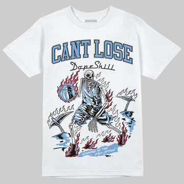 Jordan 12 Retro 'Melo' DopeSkill T-Shirt Cant Lose Graphic Streetwear - White