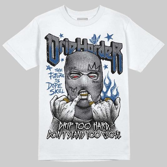 Jordan 9 Retro 'Flint Grey' 2026 DopeSkill T-Shirt Drip Harder Graphic Streetwear - White