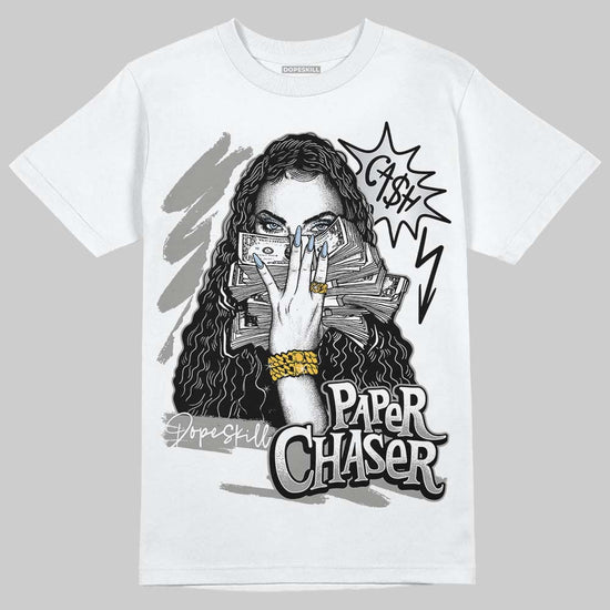 Jordan 5 "White Metallic" DopeSkill T-Shirt NPC Graphic Streetwear - White 