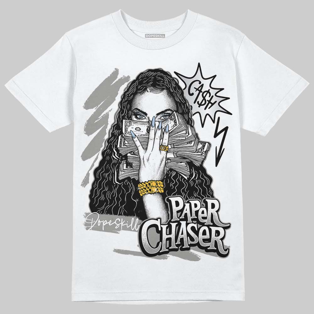 Jordan 5 "White Metallic" DopeSkill T-Shirt NPC Graphic Streetwear - White 