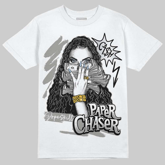 Jordan 5 "White Metallic" DopeSkill T-Shirt NPC Graphic Streetwear - White 