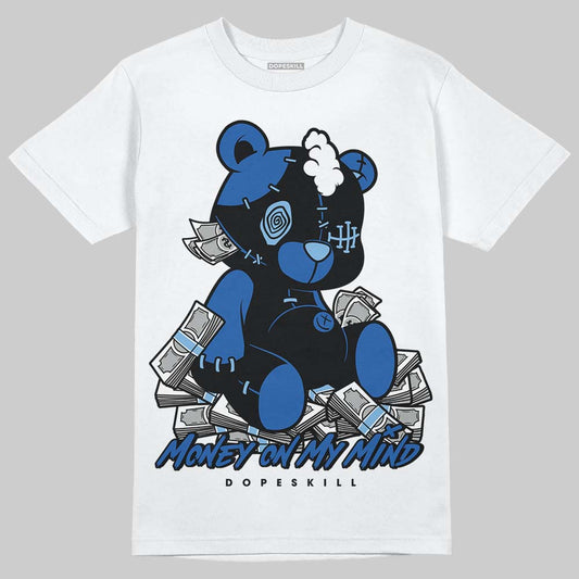 Air Foamposite One “International Blue” DopeSkill T-Shirt MOMM Bear Graphic Streetwear - White