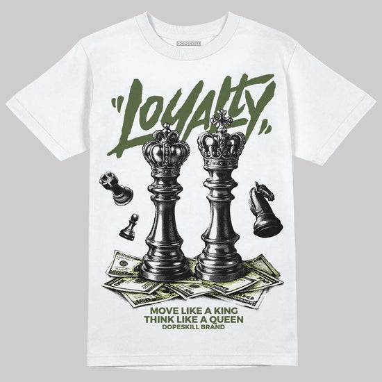 New Balance 1890 Faded Black Utility Green DopeSkill T-Shirt Loyalty Graphic Streetwear - White
