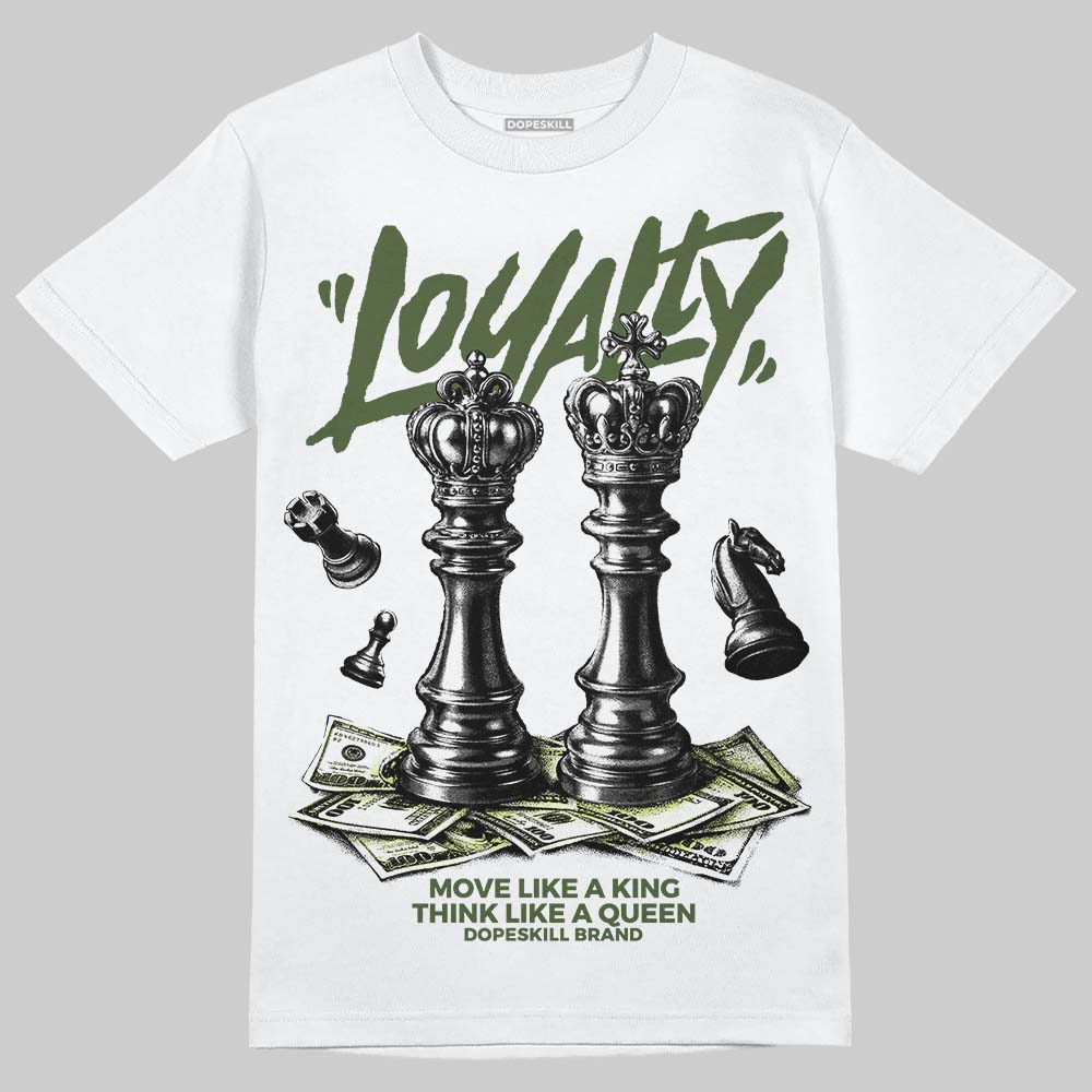 New Balance 1890 Faded Black Utility Green DopeSkill T-Shirt Loyalty Graphic Streetwear - White