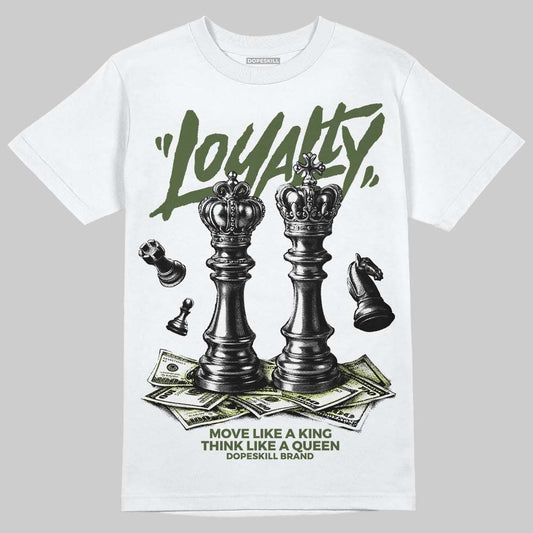 New Balance 1890 Faded Black Utility Green DopeSkill T-Shirt Loyalty Graphic Streetwear - White